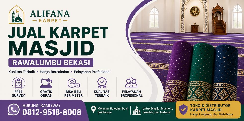 Jual Karpet Masjid Rawalumbu Bekasi kmmy